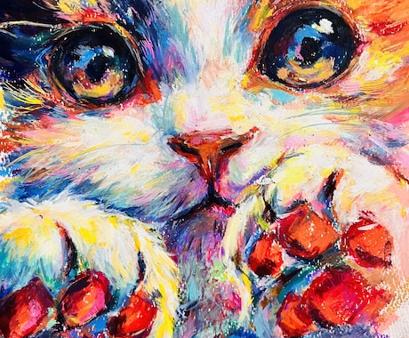 ペットの似顔絵を温かいタッチで描きます 誕生日・記念日に。世界にひとつのペット似顔絵をお届けします イメージ2
