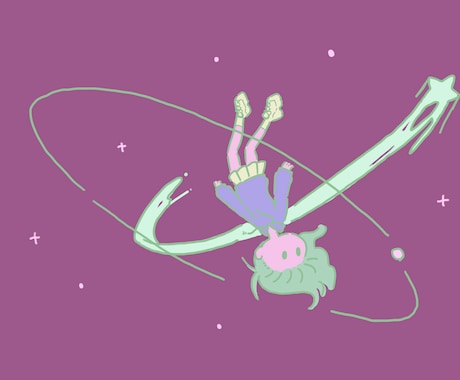 ゆるくてかわいいイラスト描きます ちょっとオシャレなイラストで印象付けよう イメージ2