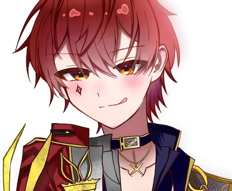 ミニキャラや二次創作イラストを提供致します イメージ1
