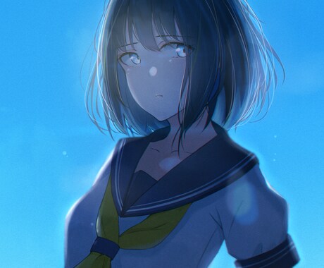 雰囲気のある女の子のイラストを描きます 同人作品や書籍、PVなど幅広く対応！ イメージ2