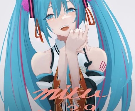 1枚絵を制作します 厚塗りタッチなキレイ系イラスト イメージ1
