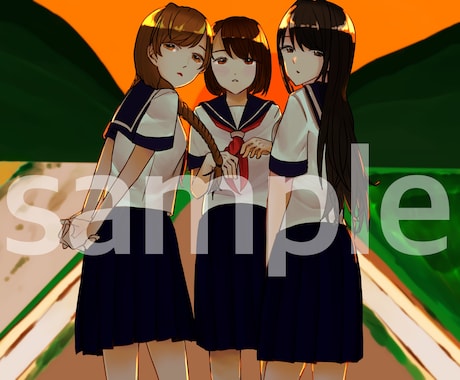 イラストお描き致します 基本的になんでも描きたいと思っています！ イメージ2