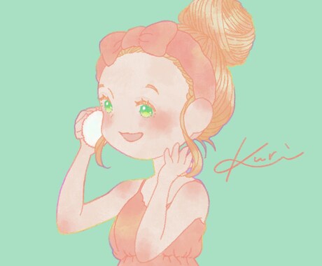 可愛いオリジナルアイコン描きます あなたの理想のキャラクターをイラストにします！ イメージ1