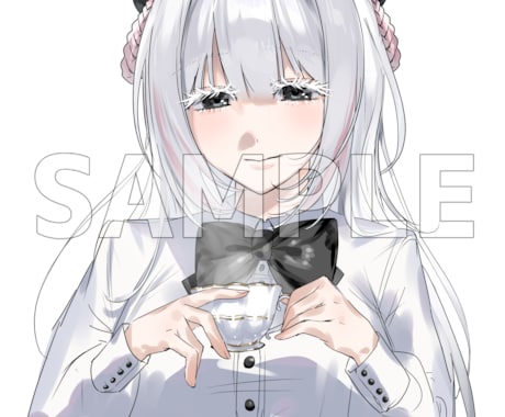 アイコン描きます 正方形のキャンバスに肩までのキャラクターをお描きします‼️ イメージ2