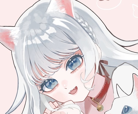 SNSで使えるアイコンを制作いたします オリキャラがいなくてもOK！キャラクター作成もお手伝いします イメージ1