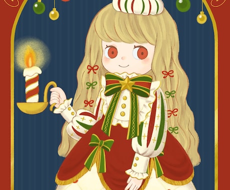 絵本風の可愛い男の子・女の子イラスト描きます メルヘンで可愛いキャラクターイラスト イメージ1