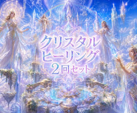 レムリアンヒーリング®を遠隔で2回お送りします クリスタルボウルの高波動と組み合わせて男性性と女性性の統合へ イメージ1