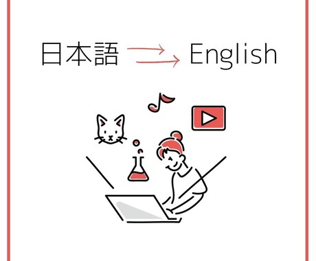 YouTube等の字幕翻訳作ります 海外在住＆勤務経験有り！日英バイリンガルが翻訳致します！ イメージ1