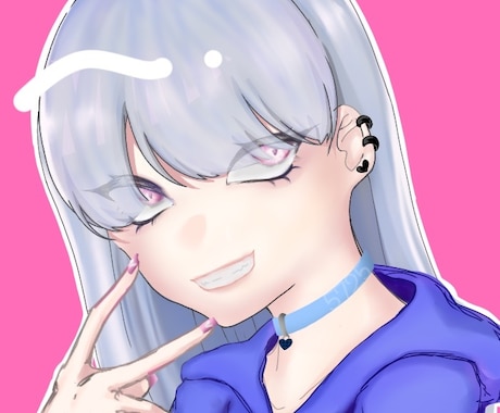 アイコン描きます カッコ可愛い女の子を描きます！ イメージ2
