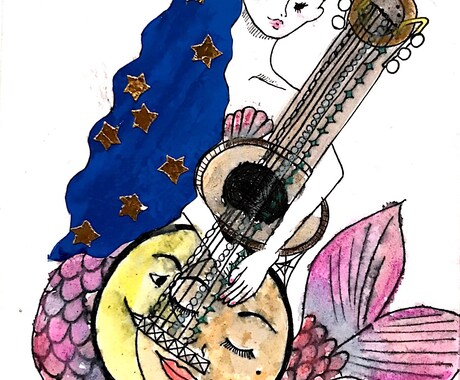 似てる！よりもかわいく！手書きのイラスト描きます 海外でアシスタント経験を活かしてデザイン、制作します！ イメージ2