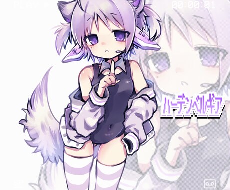 可愛くて秋葉原っぽい少女や男の娘描きます アイコンやPVのイラスト 小説のイラスト 動画の挿絵描きます イメージ1