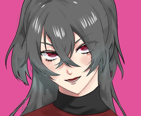SNS用アイコンイラスト作成します かわいい、カッコいいあなただけのアイコンお描きします。 イメージ2