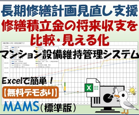 長期修繕計画見直し業務を支援します イメージ1