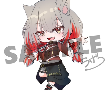 アイコンから一枚絵までイラスト作成いたします SNSや配信サムネ、立ち絵や記念イラスト等作成いたします♪ イメージ2