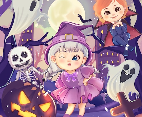 商用利用OK！！キュート可愛いミニイラスト描きます イメージ1