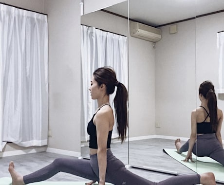 180℃開脚or前後開脚の夢叶えます レッスン40分3回+自宅ストレッチ動画10分 イメージ2