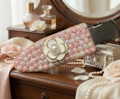 愛用品を宝石の輝きに。ラインストーンデコ承ります スマホ・小物など。丁寧な手仕事で世界に一つだけの輝きを。 イメージ1