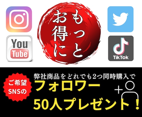 Instagram日本人フォロワーを増やします リニューアルスタート"特別価格"50名様限定‼︎ イメージ2