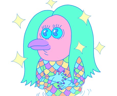 ポップ/個性派なイラスト描きます イメージ1