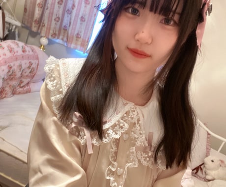 ゆめかわの専用写真をとります ここでしか買えないふりふり服の女の子の写真！ イメージ2