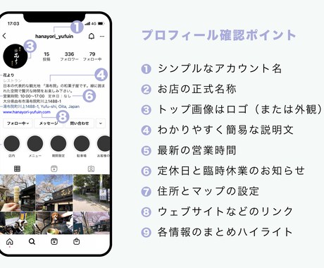 飲食店のInstagramを診断・アドバイスします 集客のための具体的な改善点などを、資料付きでお送りします！ イメージ2