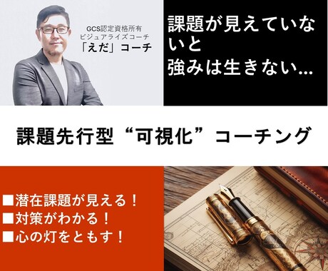 コーチングで潜在課題をあぶりだします あなたの課題は本当にそれ？課題が見えるから強みが生きる！ イメージ1