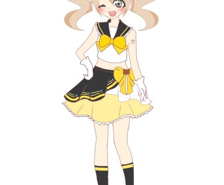 オリジナルキャラクターの衣装をデザイン致します 衣装、装飾品デザインが苦手な方へ イメージ2