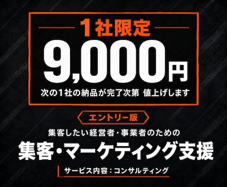 集客・マーケティングの悩みをまるごと相談できます MEO・LINE・広告…売上アップの糸口を90分で整理します イメージ1