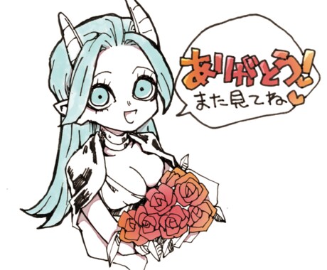 小さくて簡単なイラスト３コセット描きます noteのスキ！にオリジナリティが欲しい方へ！商用利用可！ イメージ1