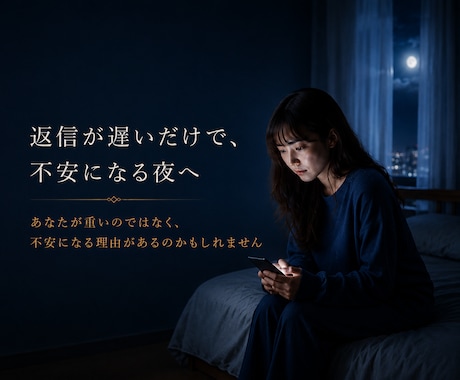 彼の気持ちとあなたが不安になる理由を星で整理します 返信待ち・曖昧な関係・本音が見えない恋に寄り添う西洋占星術 イメージ2