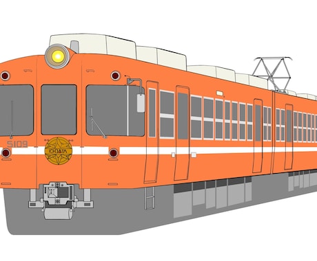 電車のイラストを描きます お好きな車両イラストをアイコン等に！ イメージ2