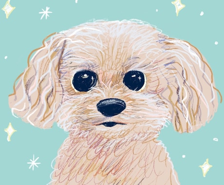 うちの子を、絵本の世界に！ポップに描きます 絵本のようなやさしいタッチ。アイコン・プレゼントなどに！ イメージ2