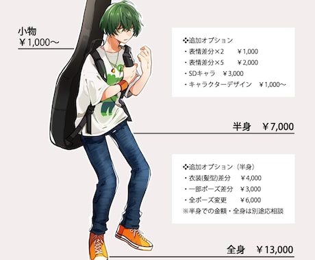 表情豊かなキャラクター立ち絵制作します 好きな用途で使える貴方だけのオリジナルキャラクター描きます！ イメージ2