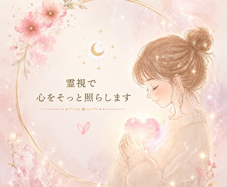 チャネリングで心の迷いを解き、未来への道を導きます 恋愛・人生の流れを霊視し、今必要な答えを届ける鑑定 イメージ1