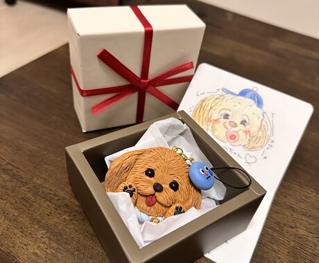 愛するうちの子を可愛いキーホルダーにします 大好きな愛犬とずっとずーっと一緒にいたい方におすすめ イメージ2