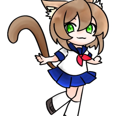 デフォルトキャラ描きます シンプルなちびキャラが欲しい人へ イメージ1