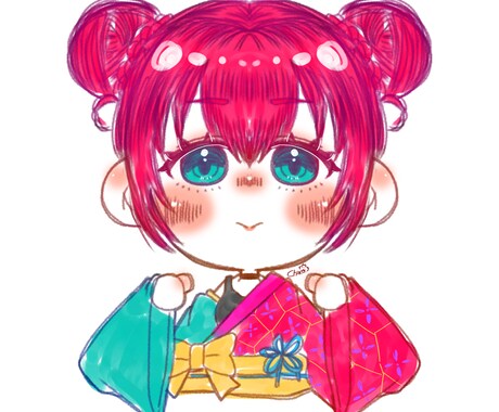 イラスト描きます ふんわりキラキラもっちりなイラストいかがですか！ イメージ2