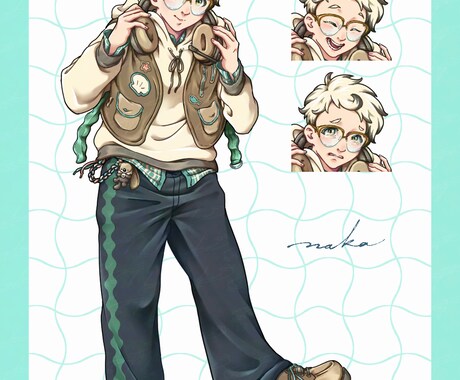 人物キャラクターイラスト制作します 老若男女問わずご希望に合わせて制作いたします イメージ2