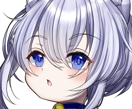 かわいい美少女アイコン制作します 5回まで無料で修正可能！きれいな映えるアイコン描きます！ イメージ1