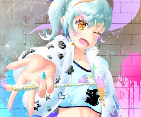 アイコン、スマホの壁紙などのイラストを描きます 時間がかかっても良いからオリジナルのものが欲しいという方へ イメージ1