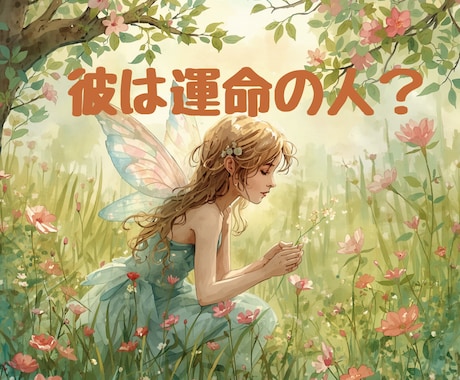 彼との運命のご縁をみます この人が運命の人？愛される未来へ続くご縁なのかを紐解きます イメージ1