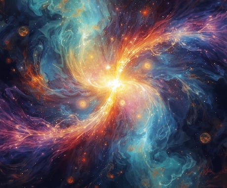 高次元宇宙霊視で魂の軌道を整えます 魂の現在地と無意識の歪みを特定し、本来進むべき方向へ導きます イメージ2