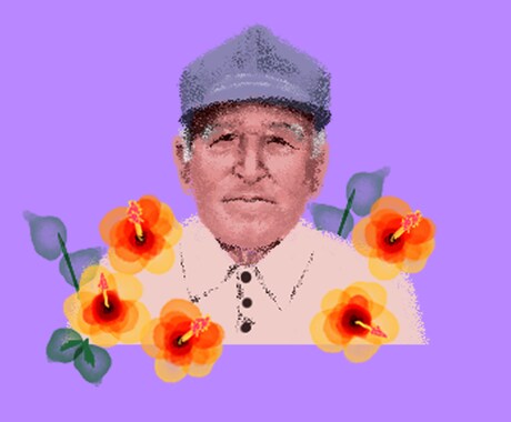 優しいタッチの似顔絵描きます 遺影の代わりに似顔絵で故人を弔いませんか？ イメージ1
