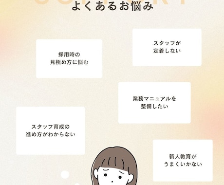 新人育成や採用に関するご相談に応じます イメージ1