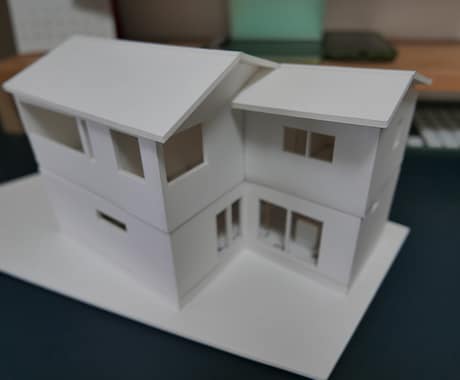 戸建住宅のスタディ模型（白模型）を製作致します 自宅等の建築者様、住宅会社様の家づくりをサポート致します！ イメージ2