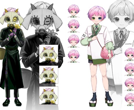 TRPG、SNS用イラスト承ります 気軽にTRPGをプレイしたい方へ！ イメージ2