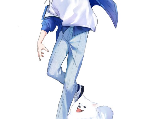 オリキャラ丁寧に描きます やさしい雰囲気で丁寧に描きます！ イメージ2