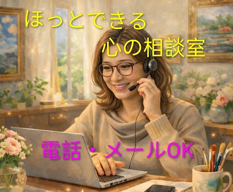 1日集中型。メンタル心理カウンセラーが寄り添います 〜日々のモヤモヤ、生きづらさ、ご相談ください〜 イメージ1