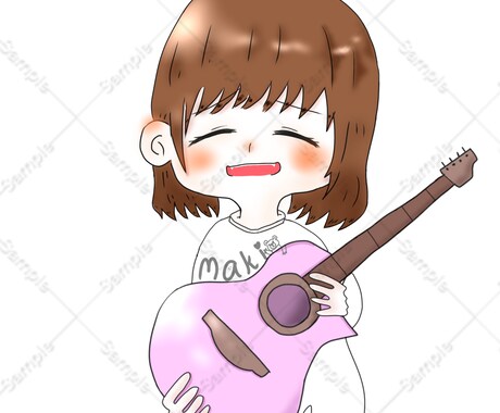 ご依頼者様だけのミニキャラアイコン作成します 即日お渡し可能！、ご希望に添えるようにお描きします！ イメージ1