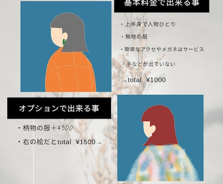 格安¥1000で！オシャレなアイコン描きます シンプルかわいいアイコンイラストの作成。SNS映え◎ イメージ2